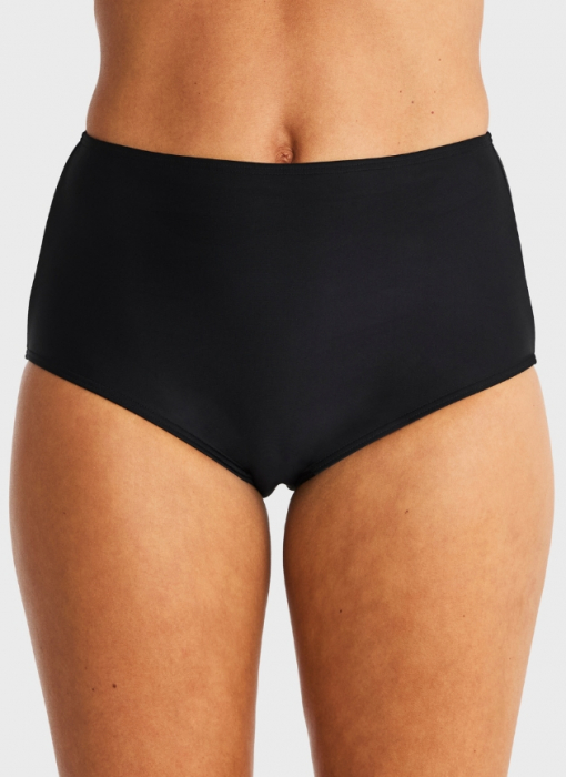 Portofino Bikinibroekje met hoge taille, Zwart in de groep Badmode bij Underwear Sweden AB (200163-9000)