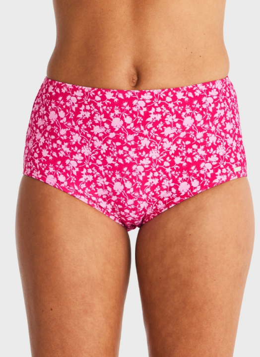 Portofino Bikinibroekje met hoge taille, Pink Lady